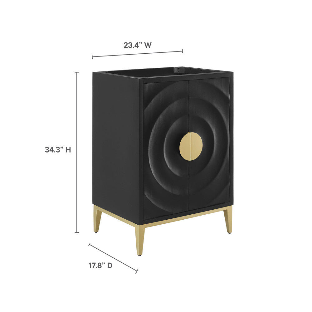 Modway Beau 24" Bathroom Vanity Cabinet (Sink Basin Not Included) by Modway-EEI-7147-BLK