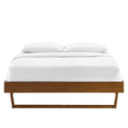 MOD-6215-WAL Billie Wood King Platform Bed Frame by Modway