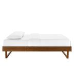 MOD-6214-WAL Billie Wood Queen Platform Bed Frame by Modway