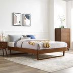 MOD-6212-WAL Billie Wood Twin Platform Bed Frame by Modway