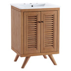 Modway EEI-5112-NAT-WHI Birdie 24" Bathroom Vanity Natural White