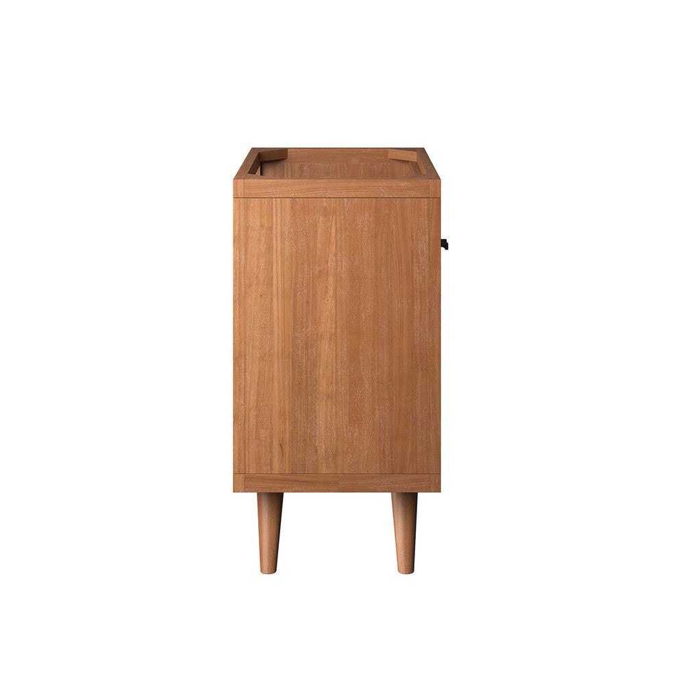 EEI-5086-NAT Birdie 24" Teak Wood Bathroom Vanity Cabinet (Sink Basin Not Included) by Modway