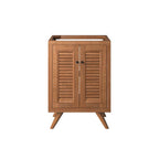EEI-5086-NAT Birdie 24" Teak Wood Bathroom Vanity Cabinet (Sink Basin Not Included) by Modway