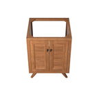 EEI-5086-NAT Birdie 24" Teak Wood Bathroom Vanity Cabinet (Sink Basin Not Included) by Modway