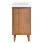 EEI-5113-NAT-WHI Birdie 36" Bathroom Vanity by Modway