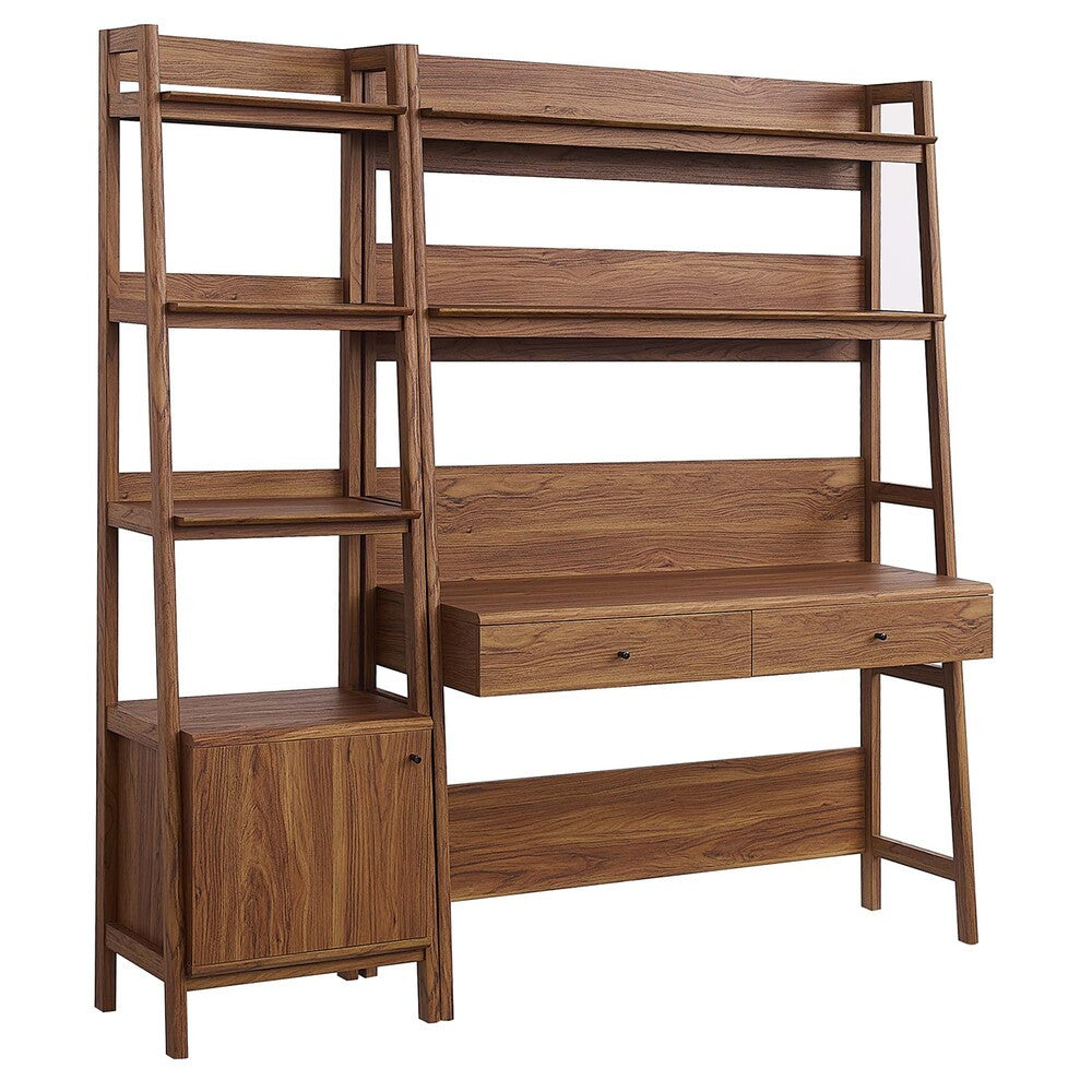 EEI-6111 Bixby 2-Piece Wood Office Desk and Bookshelf by Modway