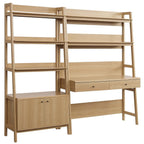 EEI-6112 Bixby 2-Piece Wood Office Desk and Bookshelf by Modway