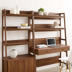 EEI-6112 Bixby 2-Piece Wood Office Desk and Bookshelf by Modway