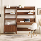 EEI-6112 Bixby 2-Piece Wood Office Desk and Bookshelf by Modway