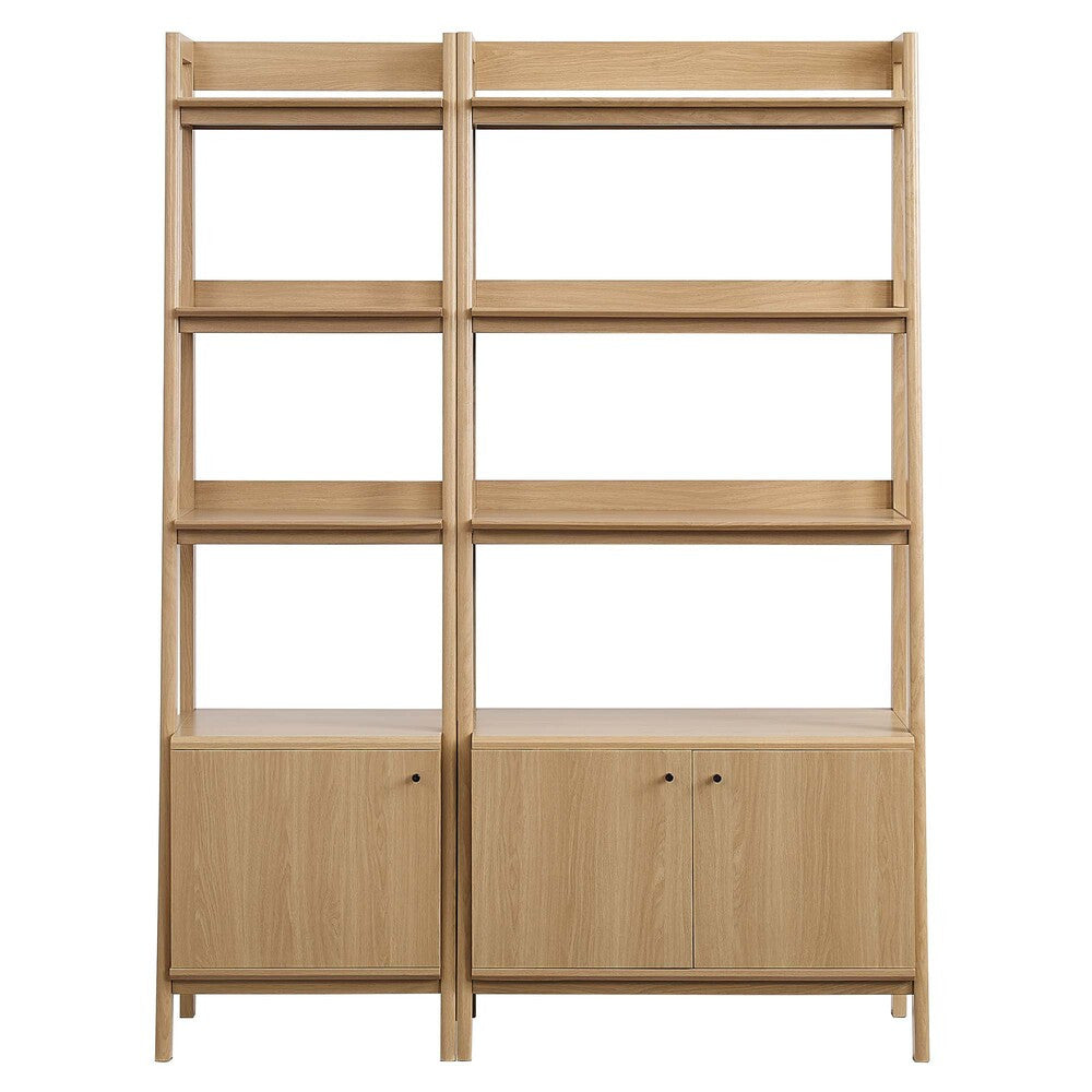EEI-6113 Bixby Wood Bookshelves Set of 2 by Modway