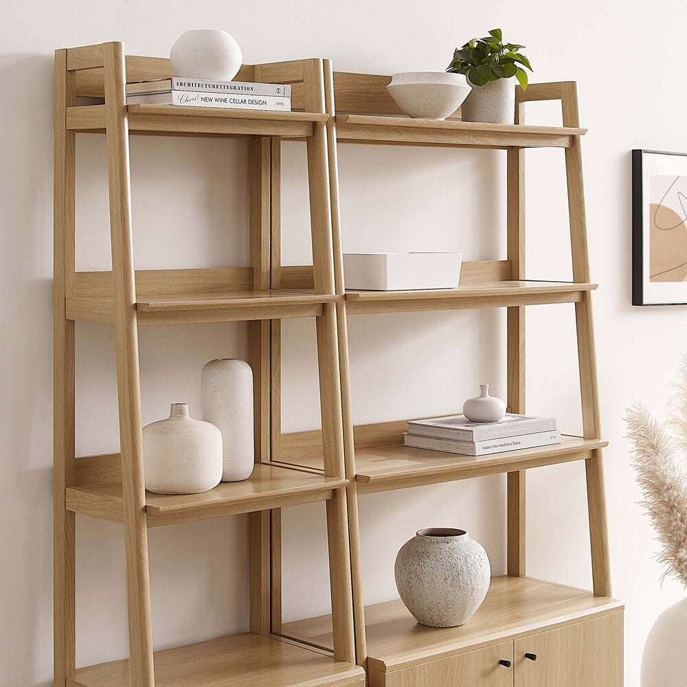 EEI-6113 Bixby Wood Bookshelves Set of 2 by Modway