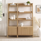 EEI-6113 Bixby Wood Bookshelves Set of 2 by Modway