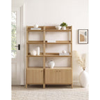 EEI-6113 Bixby Wood Bookshelves Set of 2 by Modway