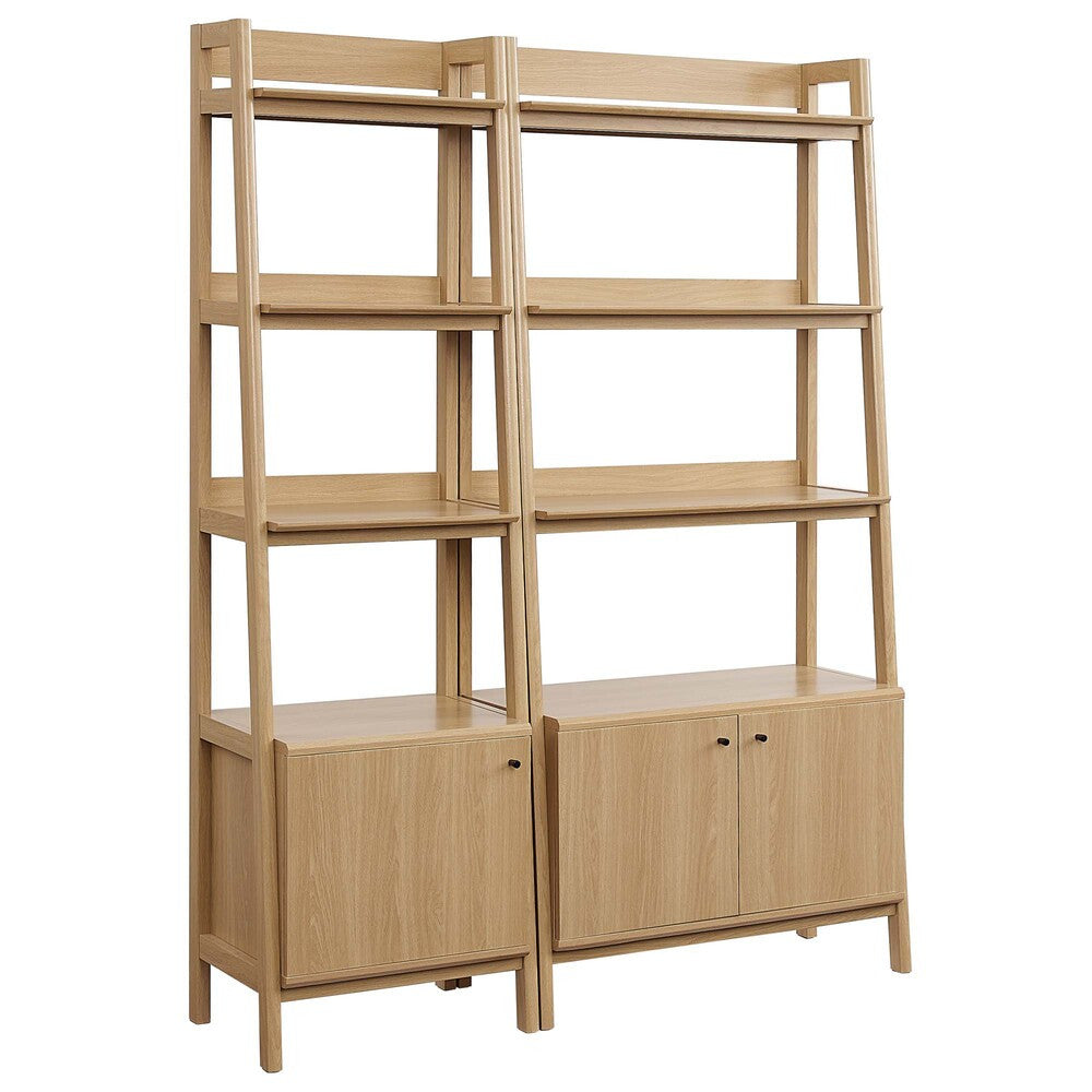 EEI-6113 Bixby Wood Bookshelves Set of 2 by Modway