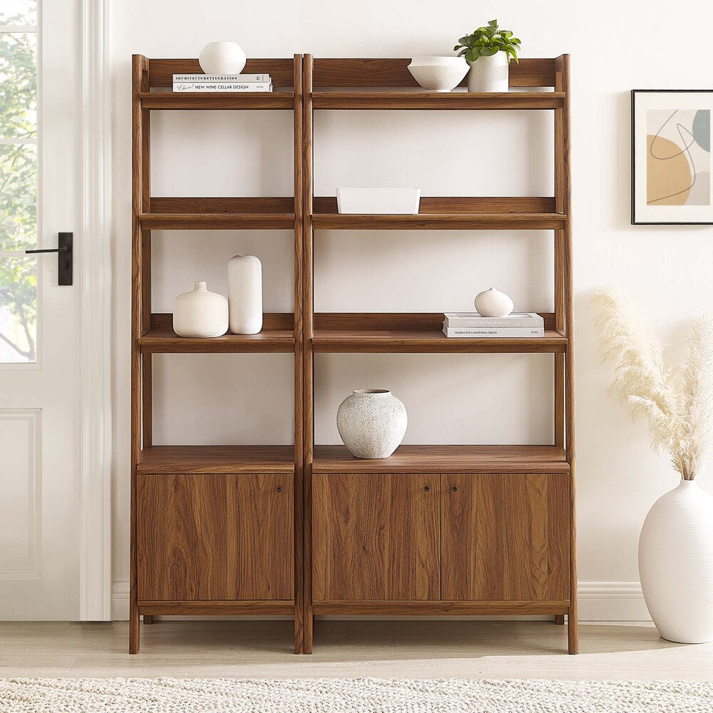 EEI-6113 Bixby Wood Bookshelves Set of 2 by Modway