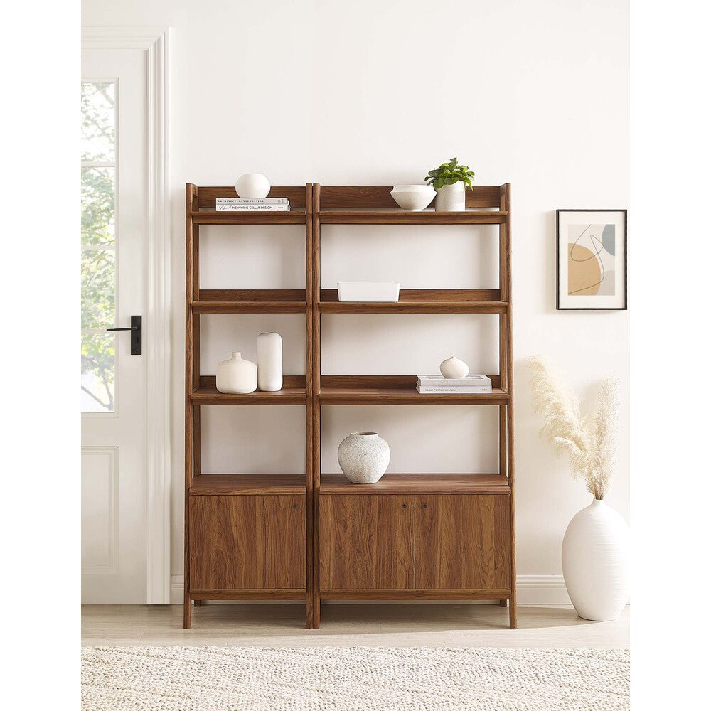 EEI-6113 Bixby Wood Bookshelves Set of 2 by Modway