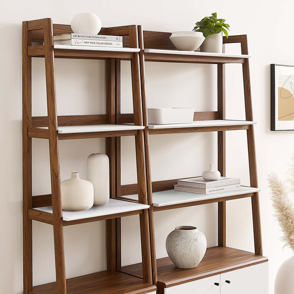 EEI-6113 Bixby Wood Bookshelves Set of 2 by Modway