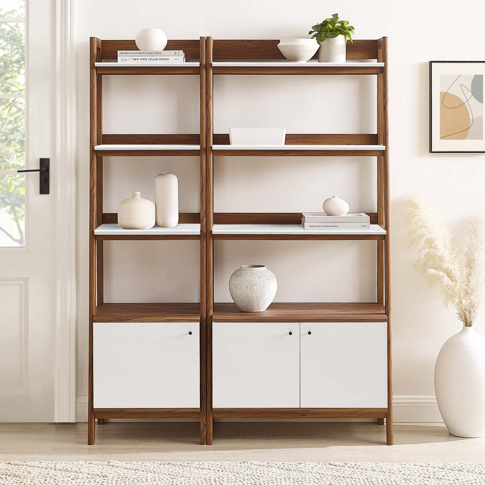 EEI-6113 Bixby Wood Bookshelves Set of 2 by Modway