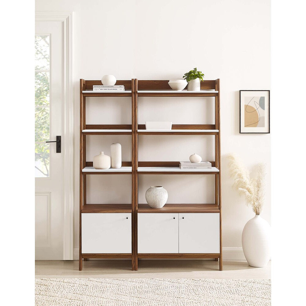 EEI-6113 Bixby Wood Bookshelves Set of 2 by Modway