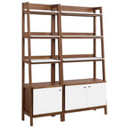 EEI-6113 Bixby Wood Bookshelves Set of 2 by Modway