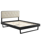 Modway Bridgette Wood Full Platform Bed With Angular Frame by Modway-MOD-6643