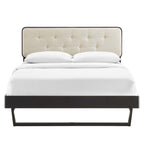 Modway Bridgette Wood Full Platform Bed With Angular Frame by Modway-MOD-6643