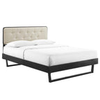 Modway Bridgette Wood Full Platform Bed With Angular Frame by Modway-MOD-6643
