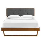 Modway Bridgette Wood Full Platform Bed With Angular Frame by Modway-MOD-6643