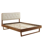 Modway Bridgette Wood Queen Platform Bed With Angular Frame by Modway-MOD-6387