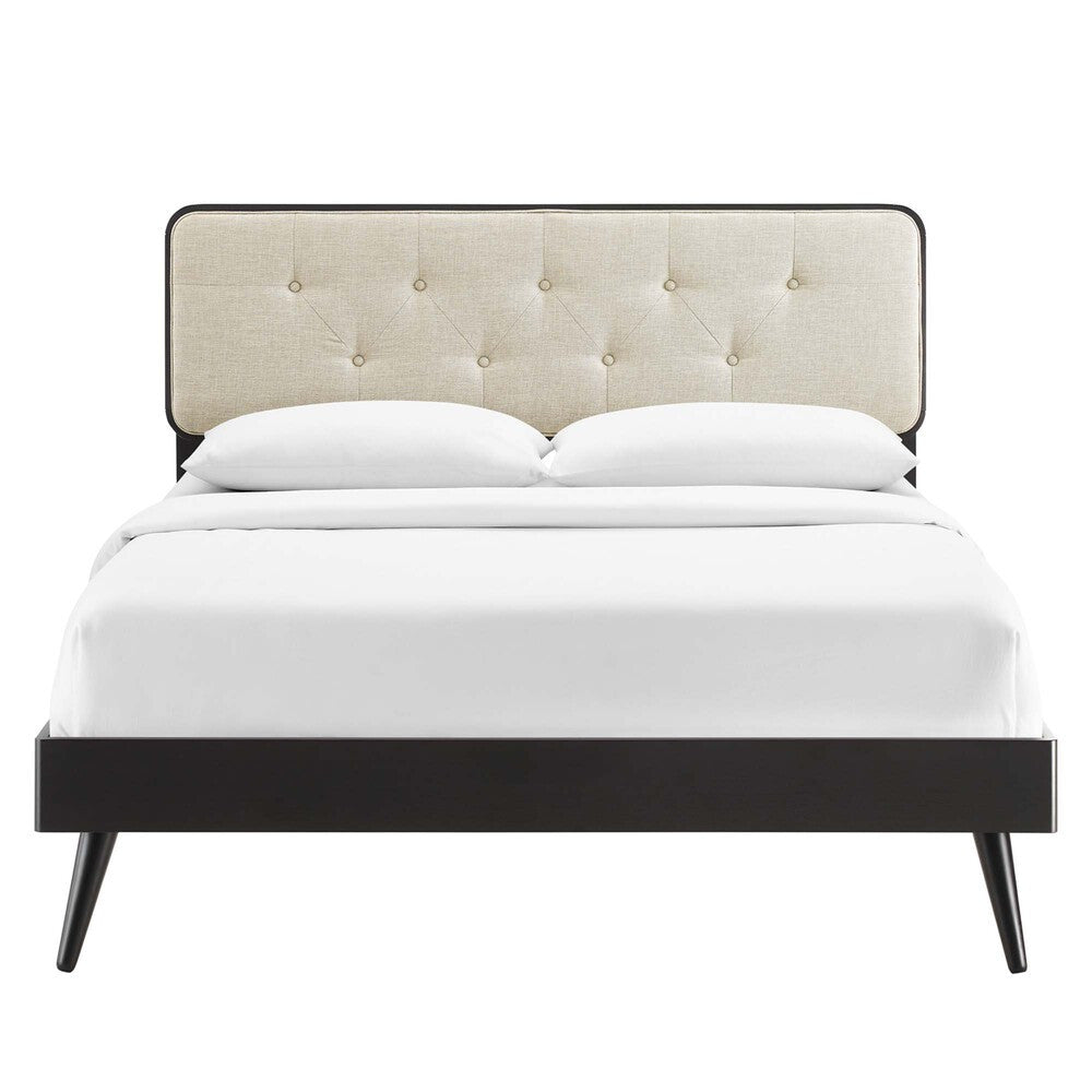 Modway Bridgette Wood Queen Platform Bed With Splayed Legs by Modway-MOD-6388