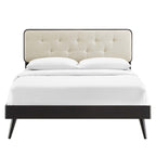 Modway Bridgette Wood Queen Platform Bed With Splayed Legs by Modway-MOD-6388