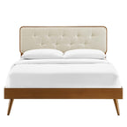Modway Bridgette Wood Queen Platform Bed With Splayed Legs by Modway-MOD-6388