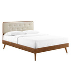 Modway Bridgette Wood Queen Platform Bed With Splayed Legs by Modway-MOD-6388