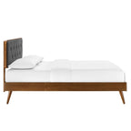 Modway Bridgette Wood Queen Platform Bed With Splayed Legs by Modway-MOD-6388
