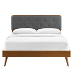 Modway Bridgette Wood Queen Platform Bed With Splayed Legs by Modway-MOD-6388