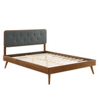 Modway Bridgette Wood Twin Platform Bed With Splayed Legs by Modway-MOD-6648