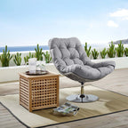 EEI-3616 Brighton Wicker Rattan Outdoor Patio Swivel Lounge Chair by Modway