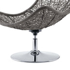 EEI-3616 Brighton Wicker Rattan Outdoor Patio Swivel Lounge Chair by Modway