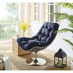 EEI-3616 Brighton Wicker Rattan Outdoor Patio Swivel Lounge Chair by Modway