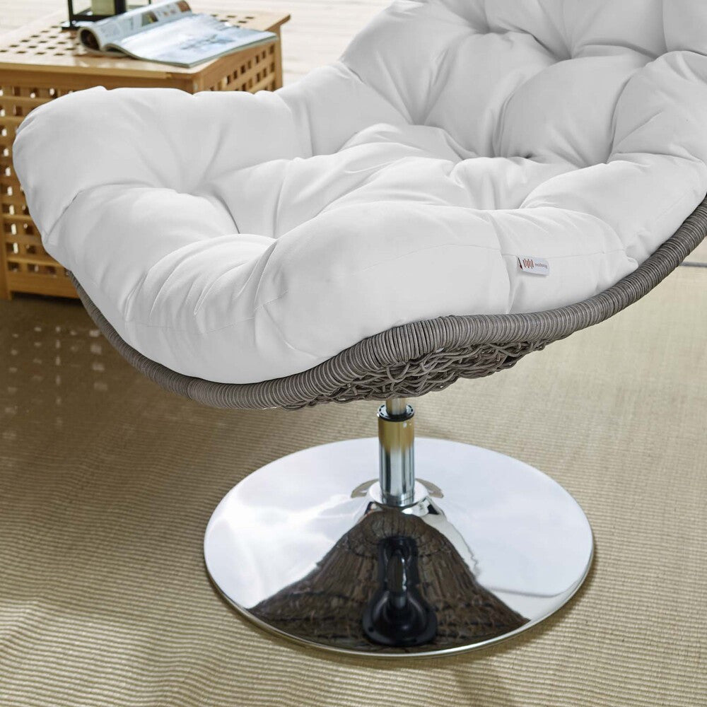 EEI-3616 Brighton Wicker Rattan Outdoor Patio Swivel Lounge Chair by Modway