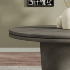 EEI-7087 Brion 48" Indoor - Outdoor Patio Concrete Round Dining Table by Modway