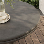 EEI-7087 Brion 48" Indoor - Outdoor Patio Concrete Round Dining Table by Modway