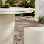 EEI-7172 Brion Indoor - Outdoor Patio Concrete 5 Piece Dining Table Set by Modway