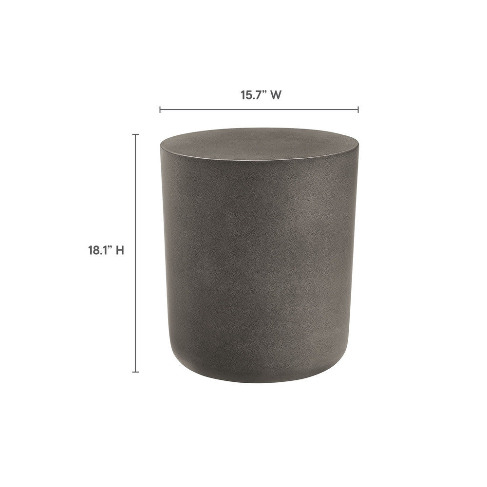 EEI-7088 Brion Indoor - Outdoor Patio Concrete Stool by Modway