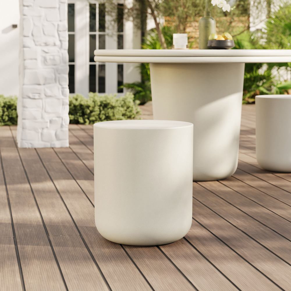 EEI-7088 Brion Indoor - Outdoor Patio Concrete Stool by Modway