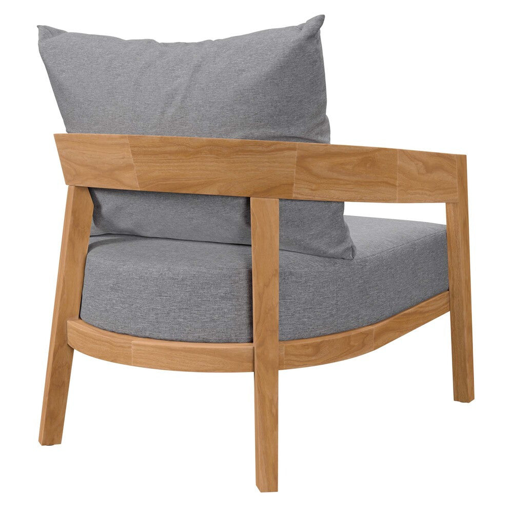 EEI-5834 Brisbane 3-Piece Teak Wood Outdoor Patio Set by Modway