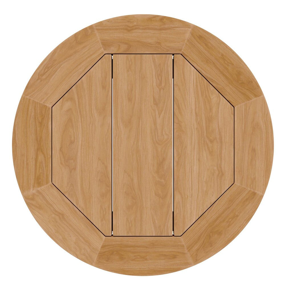 EEI-5835 Brisbane 3-Piece Teak Wood Outdoor Patio Set by Modway