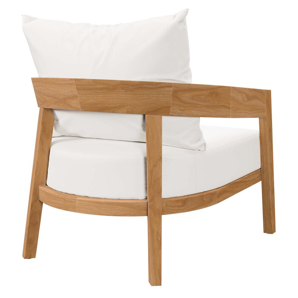 EEI-5835 Brisbane 3-Piece Teak Wood Outdoor Patio Set by Modway