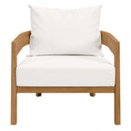 EEI-5835 Brisbane 3-Piece Teak Wood Outdoor Patio Set by Modway