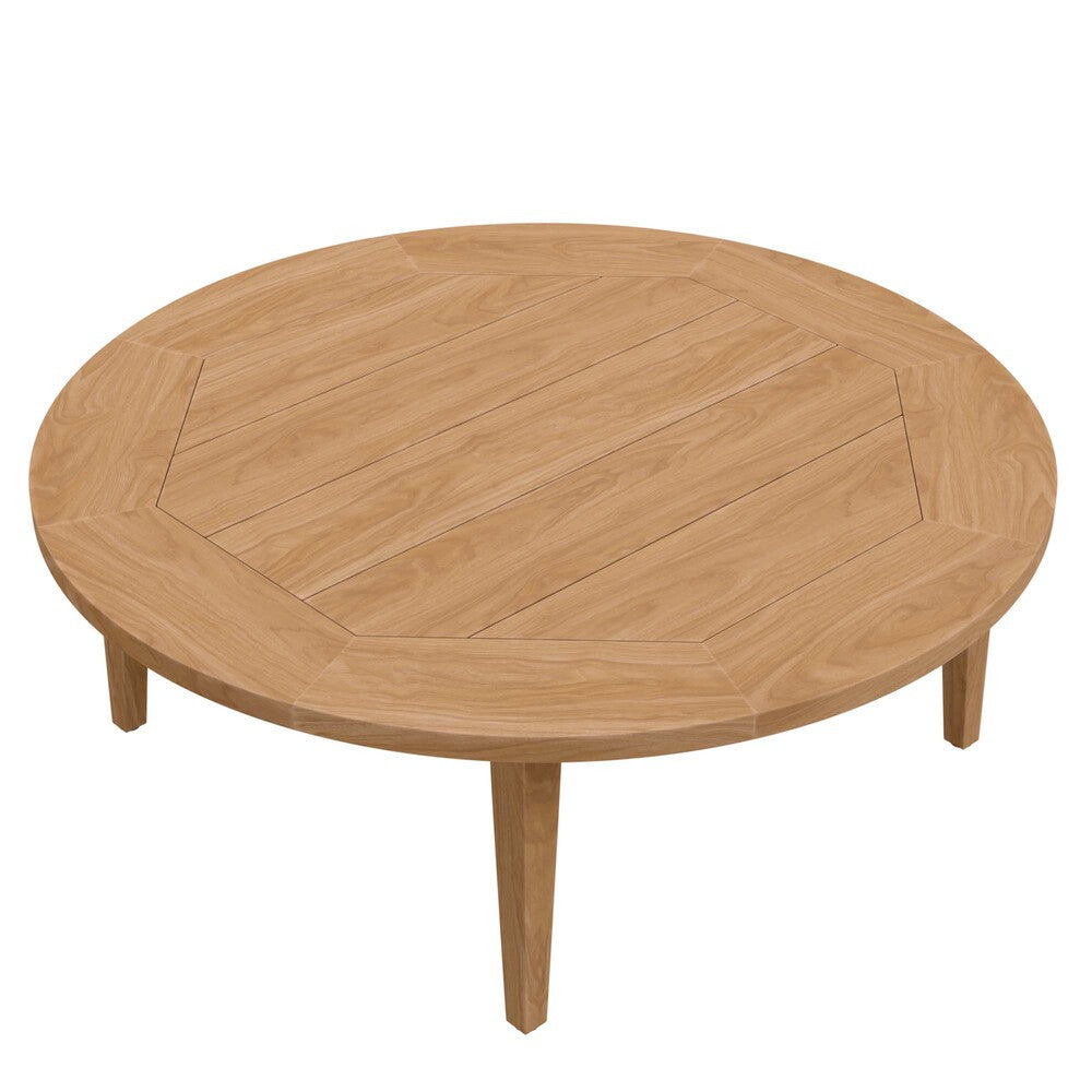 EEI-5833 Brisbane 6-Piece Teak Wood Outdoor Patio Set by Modway